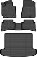 Wayhigh-All Weather Floor Mats and Cargo Mat Set Fit by Wayhigh