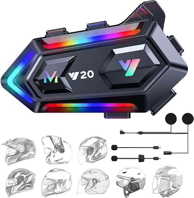 FEYA Motorcycle Helmet Speakers by FEYA