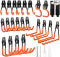 24 Pack Garage Hooks Steel Heavy Duty Garage Storage Hooks Utility Steel Wall by Rlipily