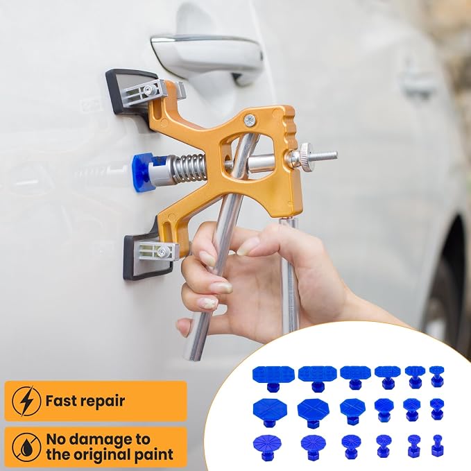 Dent Puller, Paintless Dent Removal Kit – All-in-One Car Dent Puller Kit - Image 2