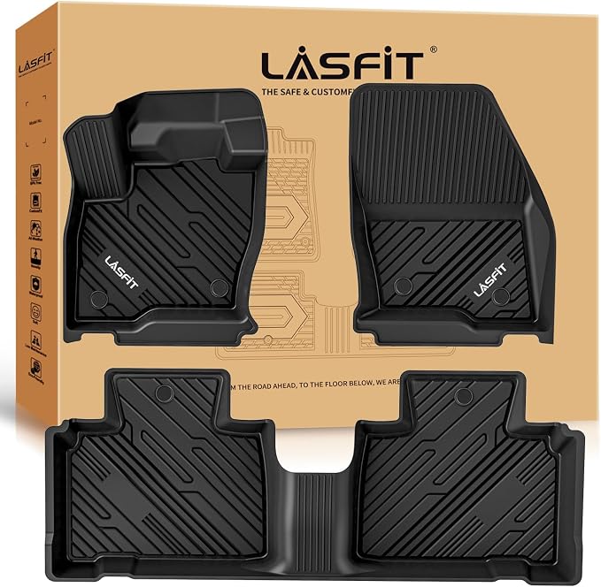 LASFIT Floor Mats for Ford Edge 2015-2024 SE/SEL/SEL by LASFIT