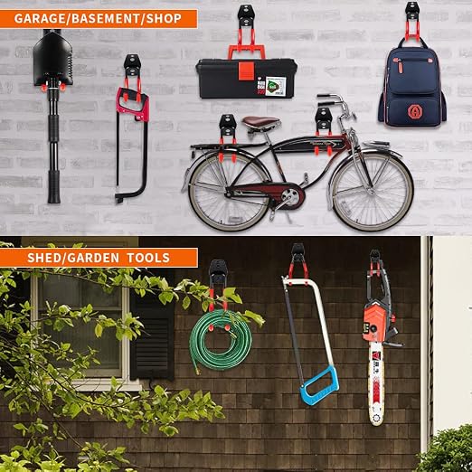 3-H Heavy Duty Garage Hooks - Image 4