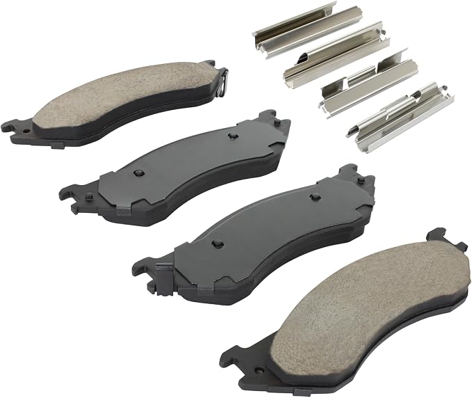 Premium Ceramic Front Brake Pads Compatible - Image 2