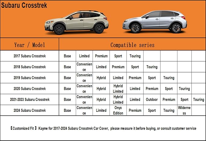 Kayme 6 Layers SUV Car Cover Custom Fit - Image 6