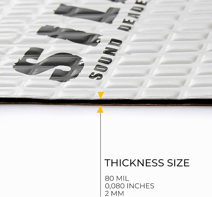 Siless 80 mil Car Sound Deadening mat - Image 8