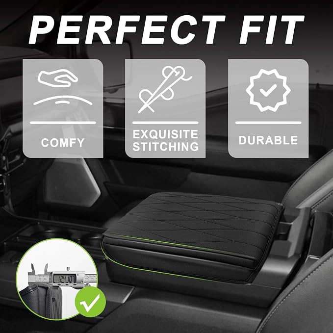 Muslogy Center Console Armrest Cover Compatible - Image 5
