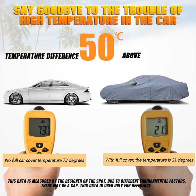 Waterproof Zipper Doors Car Cover - Image 2