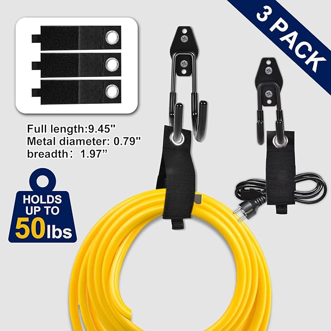 18 Pack Garage Hooks, Anti-Slip Coating, Hooks - Image 6