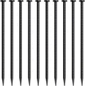16 Inch Rebar Stakes 10 Pack Heavy Duty Ground Anchors 1/2 Inch Diameter by MSWY