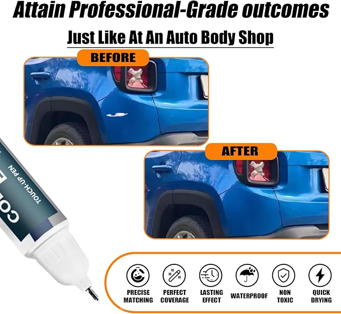 PBJ/MBJ Hydro Blue/Laser Blue Pearl Touch Up Paint - Image 2