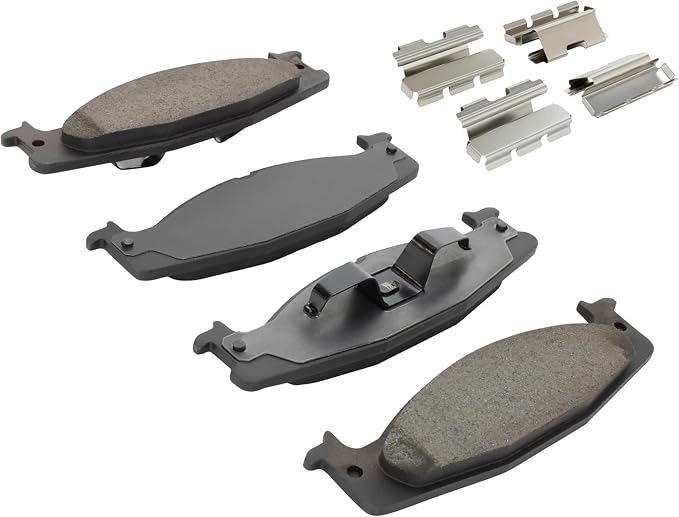 Premium Ceramic Front Brake Pads Compatible - Image 2