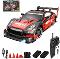 RC Drift Car, 1:14 Scale GTR Model, 4WD 28KM/H High Speed Remote Control Racing by authticar