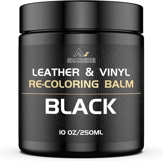 Leather Recoloring Balm, 10oz Leather Color Restorer Leather Repair Kit by SHABEIBEI