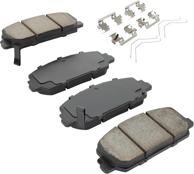 Premium Ceramic Front Brake Pads Compatible - Image 2