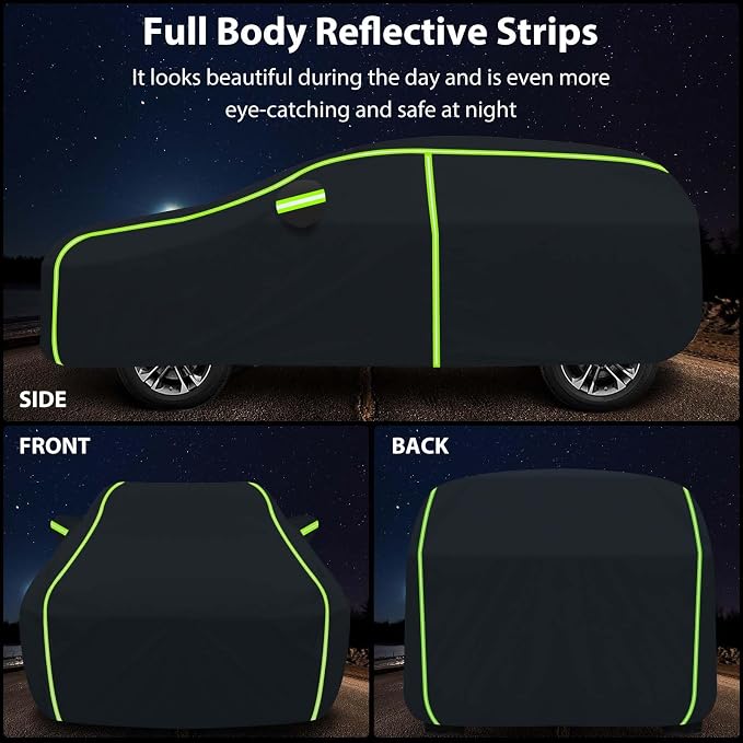 6 Layers Full Car Cover for 2013-2024 Land Rover Range Rover Sport, Waterproof - Image 4