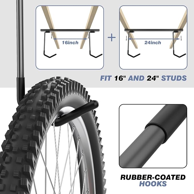 WALMANN Ceiling Mounted Bike Rack - Image 6