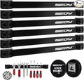 Magnetic Tool Holder Storage Organizer: 7-Piece Garage Wall Mount Rack by SEDY