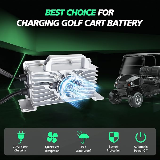 15 AMP 48 Volt Golf Cart Battery Charger - Image 2