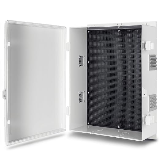 Outdoor Electrical Junction Box, ABS Water Resistant Enclosure by Namunanee