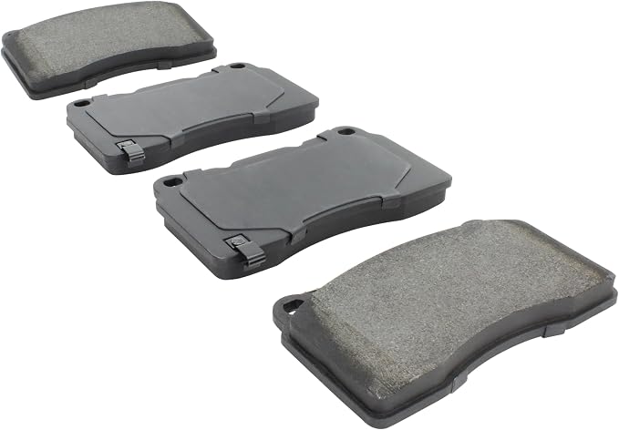 Premium Semi-Metallic Front Brake Pads Compatible - Image 2