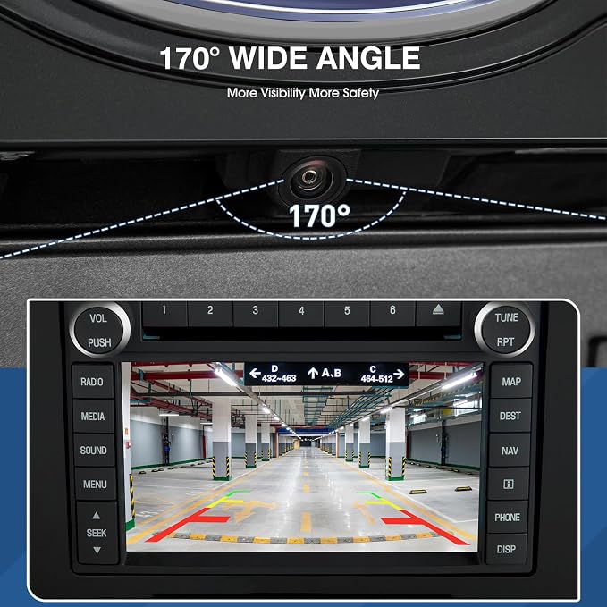 Rear View Backup Camera Fit for Lincoln MKX 2011-2013, Reversing Parking Assist - Image 4