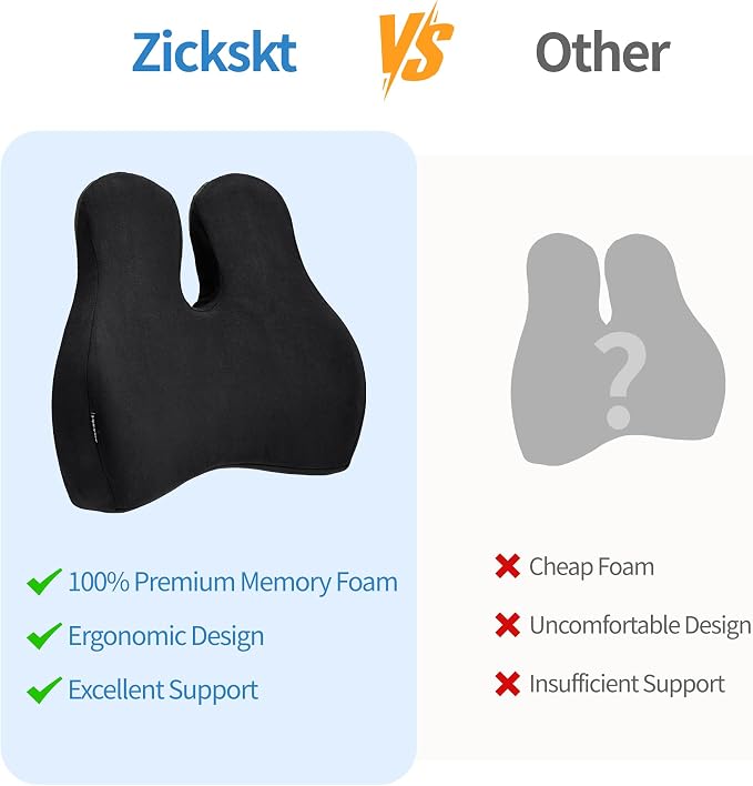 Lumbar Support Pillow for Office Chair and Car Seat - Image 8