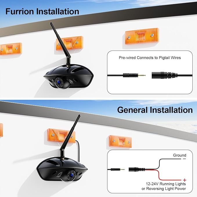 Fookoo HD 1080P Single Wireless Backup Camera - Image 3