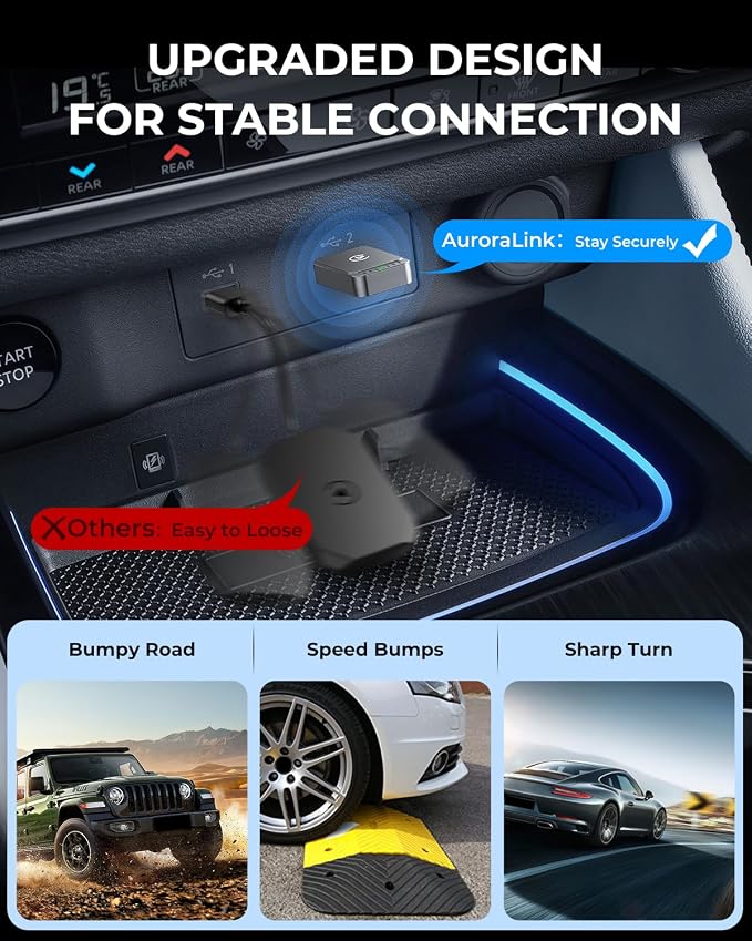 AuroraLink Wireless Carplay Adapter - Image 3