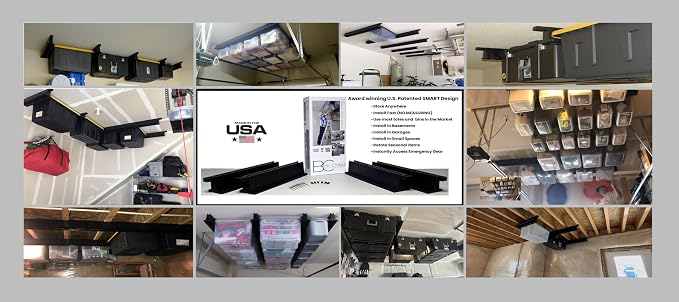 Overhead, Space-Saving Storage Tote Organizational Solution - Image 9