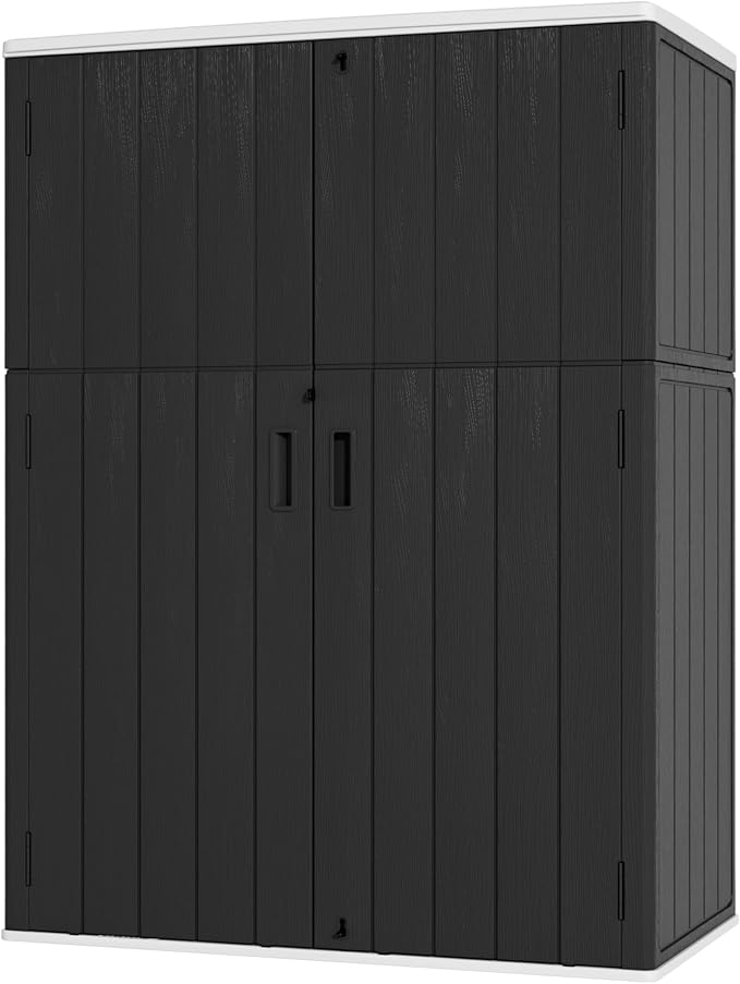 Vertical Outdoor Storage Cabinets, Plastic Sheds&Outdoor Storage by Mrosaa