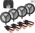 Kingfun Car Tie Down Straps for Trailers by Kingfun