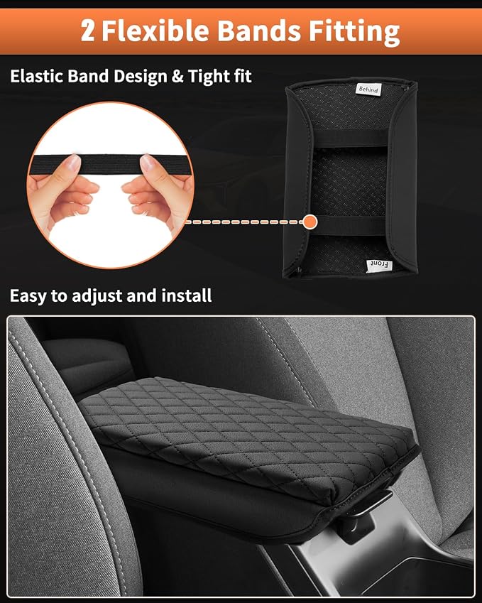Shademax Custom for 2026 2025 Kia K4 Center Console Cover, Armrest Cover for K4 - Image 7