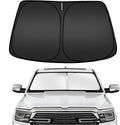 ARISMOTOR Windshield Sun Shade for Dodge Ram 1500 2019-2025 2026, Custom Fit by ARISMOTOR