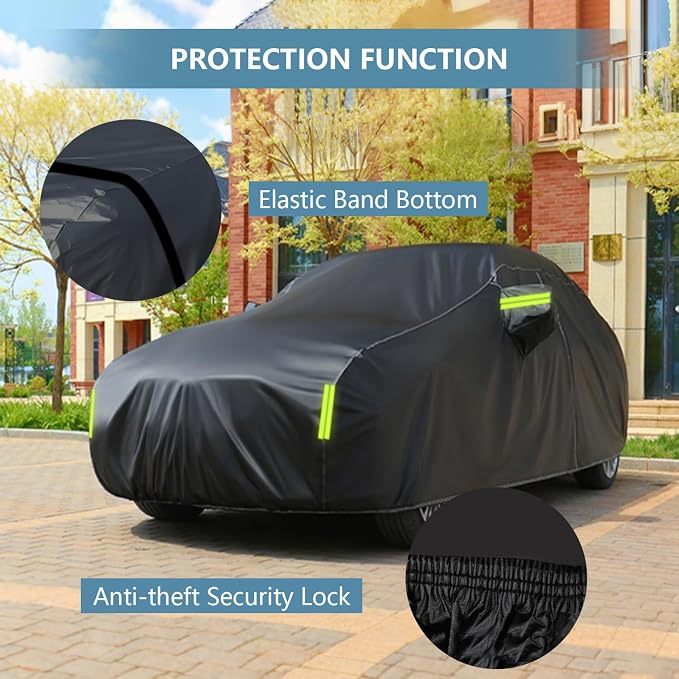 Heavy Duty Waterproof Car Cover Fit - Image 6