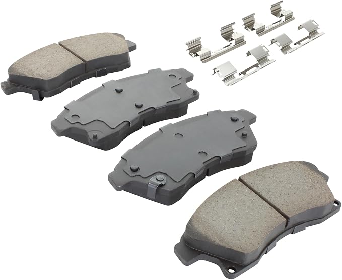 Premium Ceramic Front Brake Pads Compatible - Image 2