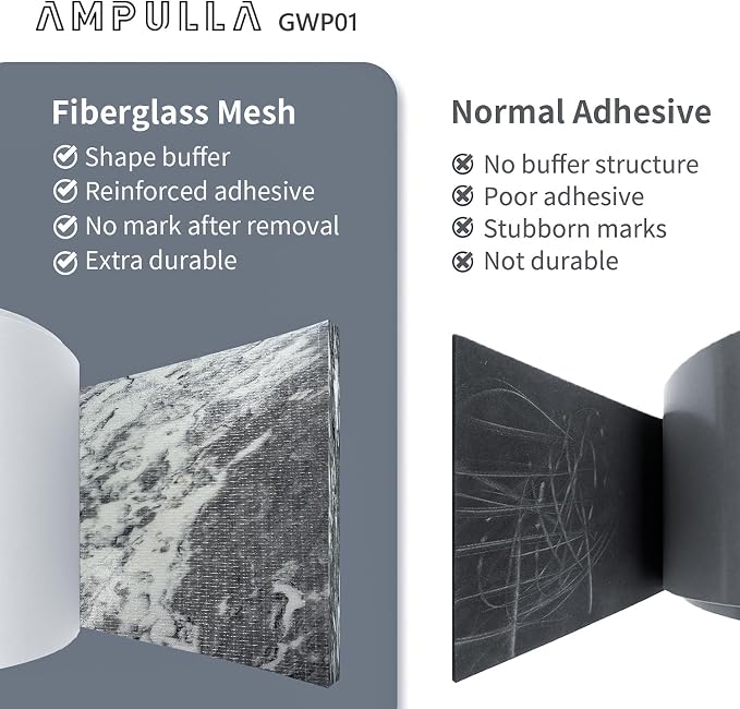 Ampulla GWP01 Marble Grain Garage Wall Protector Car Door Protectors, Garage - Image 4