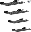 WALMANN Garage Wall Shelf, 4 Wall-Mounted Storage Shelves by WALMANN