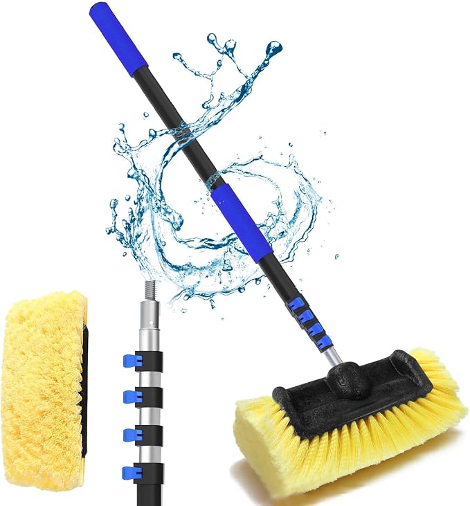 Buyplus Car Wash Brush with 20FT Long Handle, Car Brushes by Buyplus