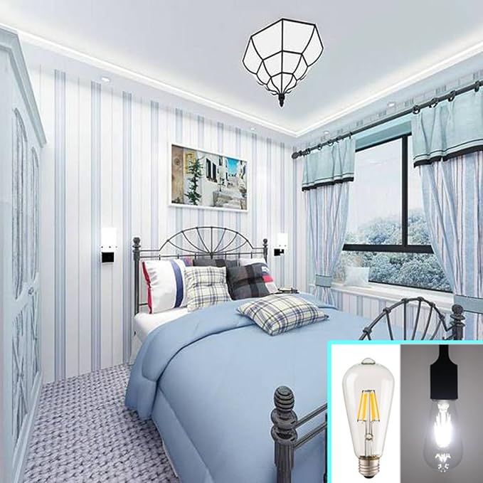 LED Edison Bulb 4W, Antique 40W Vintage Edison Bulb, E26 Light Bulb Non - Image 5