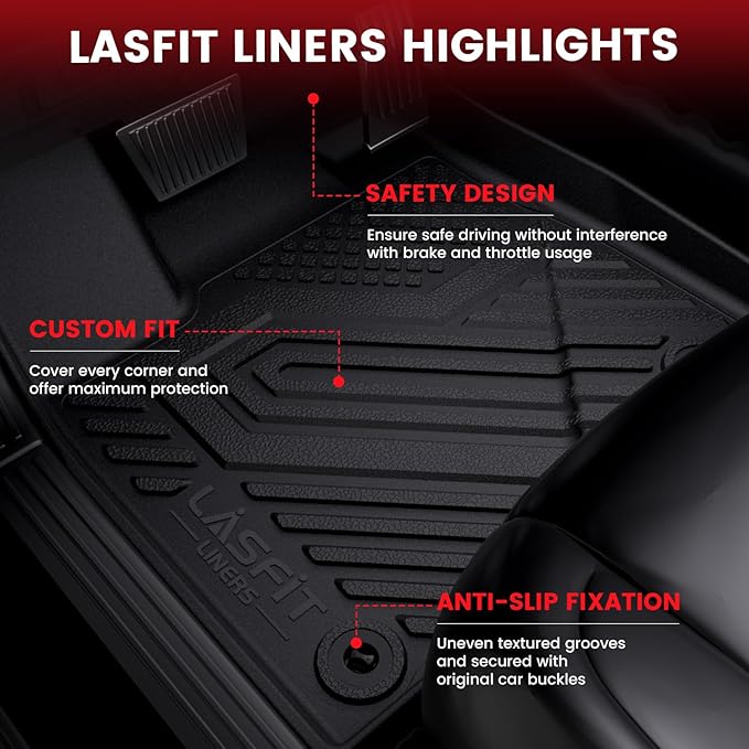 LASFIT Floor Mats & Cargo Liner Fit - Image 5