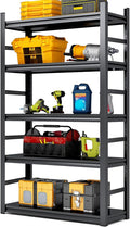 TOPKEY Metal Storage Shelf Garage Storage Shelves, Heavy Duty 5-Tier Utility by Topkey