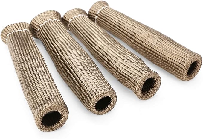Titanium Spark Plug Wire Boots Thermal Protection Insulator Sleeve, 2500 Degree - Image 8
