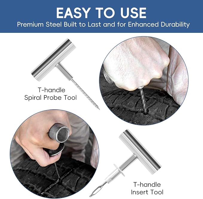 PINKJOY 2 Pack Tire Plug Kit - Image 4