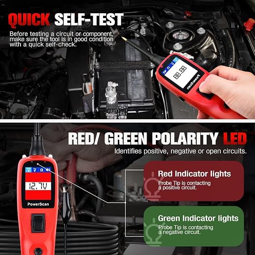 Autel PowerScan PS100 Power Circuit Probe Kit - 12V 24V Car Circuit System - Image 6