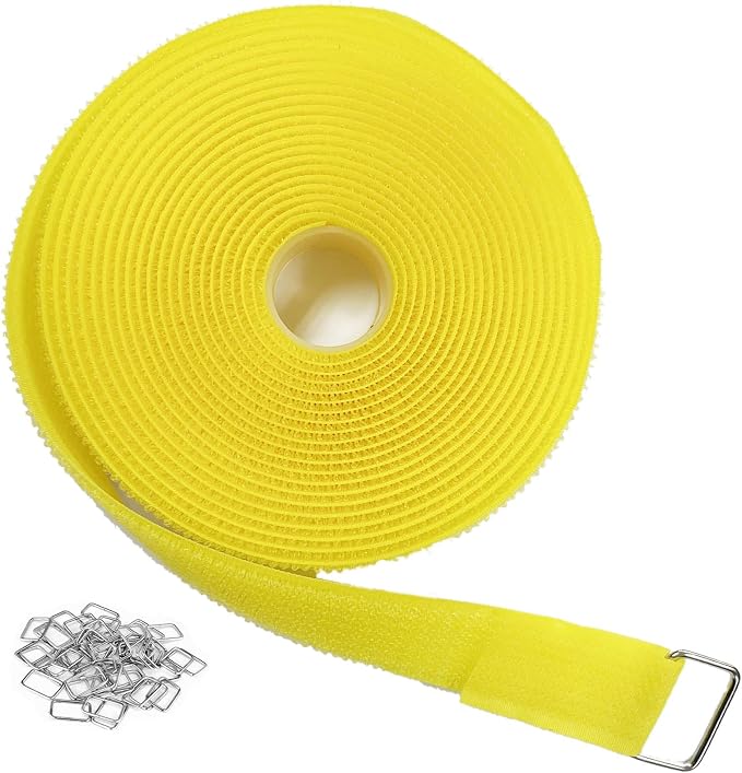 1"x16ft Hook and Loop Straps by YMCRLUX