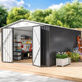 WKM 10x14 Outdoor Storage Shed, Garden Shed by Unknown
