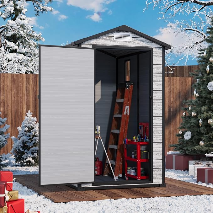 Weather-Resistant Resin Shed - Image 9