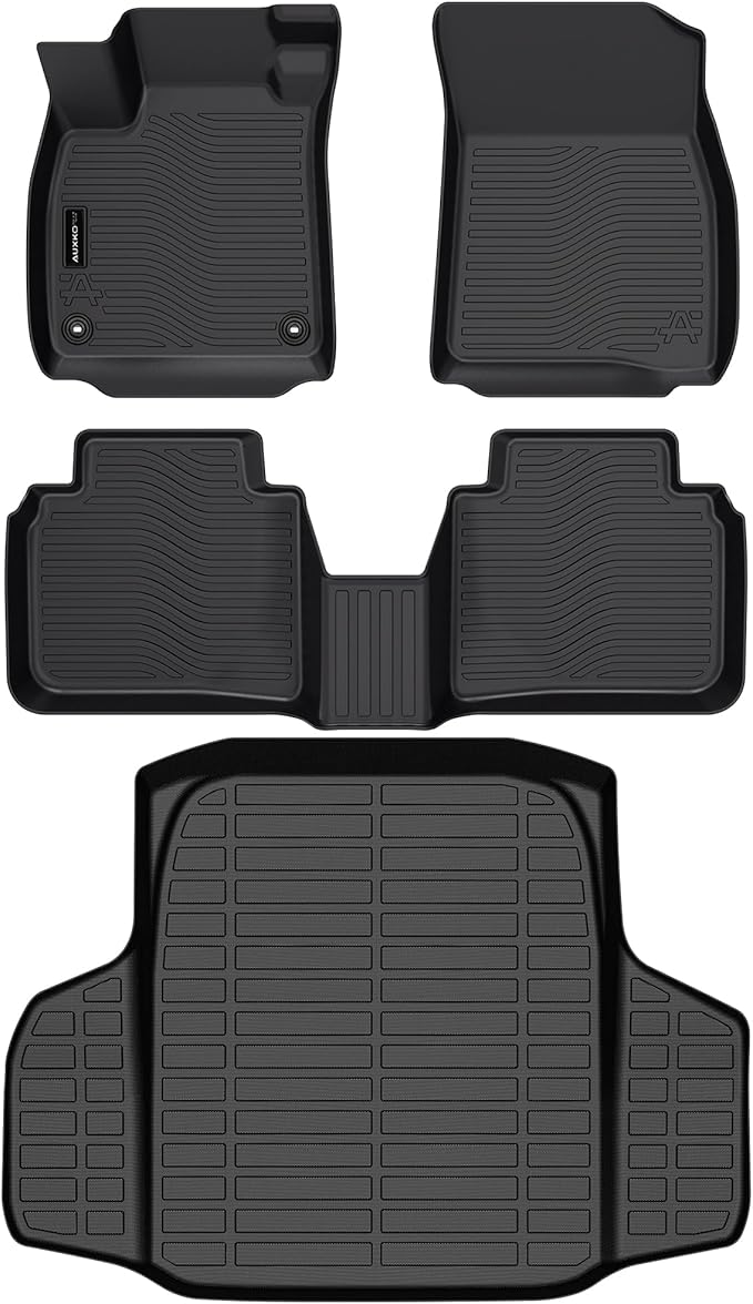 AUXKO All Weather Floor Mats Cargo Mat Fit by AUXKO