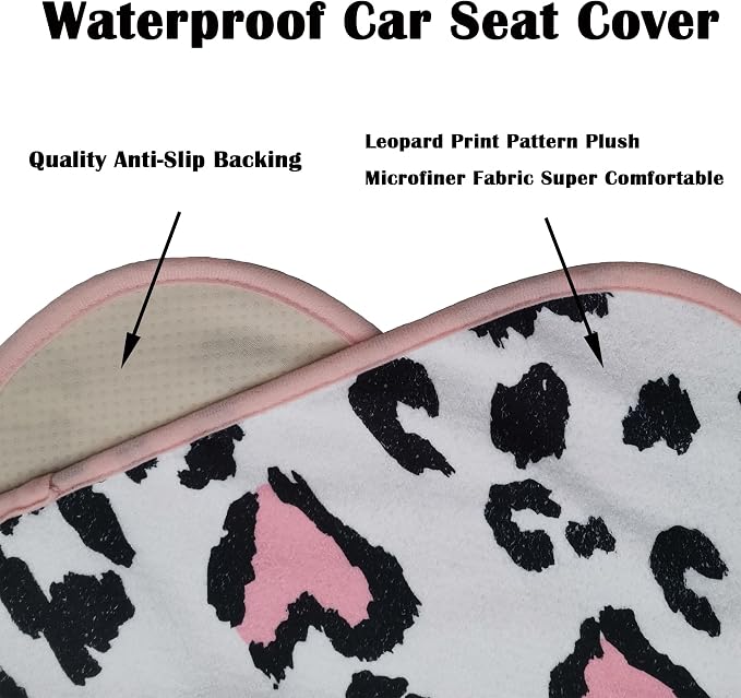 Car Seat Cover Protector Front Seats, - Image 5