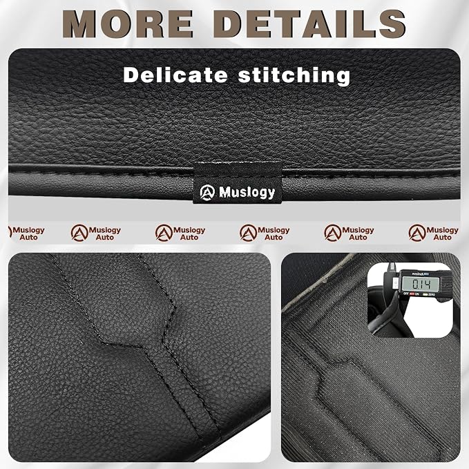 Muslogy Center Console Armrest Cover Compatible - Image 3